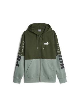 Puma Puma Bluza 675911 Zielony Regular Fit