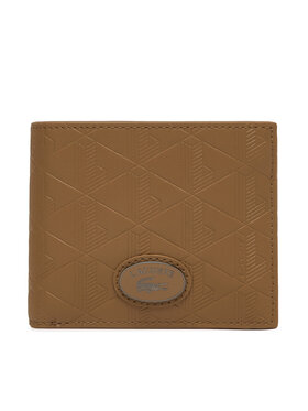 Lacoste Lacoste Πορτοφόλι Nomogramme  NH4400MR Καφέ