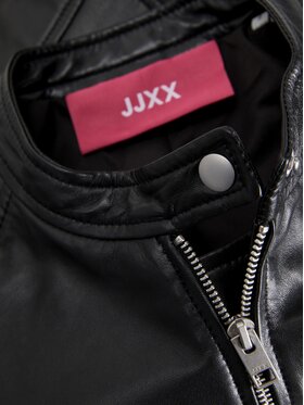 JJXX Jakna Iz Umetnega Usnja Ava 12258376 Črna Slim Fit