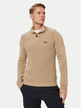 Aeronautica Militare Aeronautica Militare Svetr 262MA1572UL00409 Béžová Regular Fit