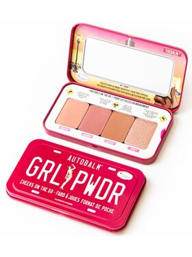 theBalm theBalm AUTOBALM Paleta cieni do powiek GRL PWDR