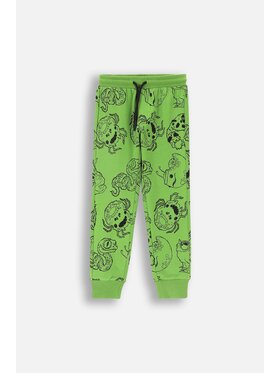Coccodrillo Coccodrillo Legginsy ZC4122701GBK-011 Zielony Regular Fit