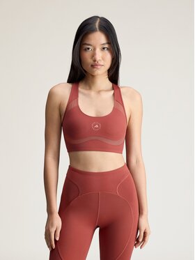 adidas by Stella McCartney adidas by Stella McCartney Biustonosz sportowy 157217 Brązowy