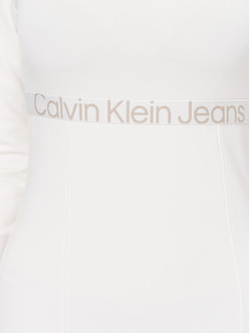 Calvin Klein Jeans Vsakodnevna Obleka Milano J20J221989 Écru Slim Fit