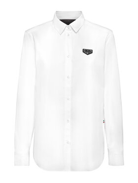 PHILIPP PLEIN PHILIPP PLEIN Camicia 9383 Bianco Fitted Fit