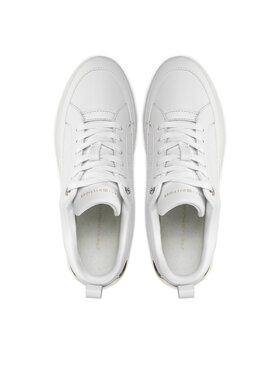 Tommy Hilfiger Superge Lux Court Sneaker Monogram FW0FW07808 Bela