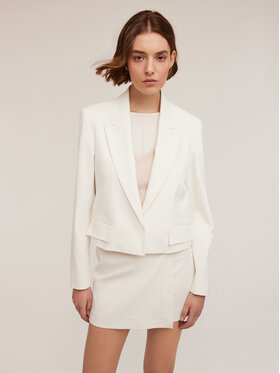 Motivi Motivi Giacca di transizione Q708Q000918N011 Bianco Regular Fit