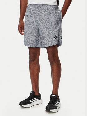 adidas adidas Pantaloni scurți sport D4T Primelift Aop KT5268 Gri Regular Fit