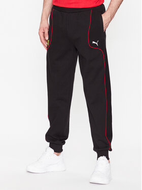 Puma Puma Spodnie dresowe Ferrari Race 538165 Czarny Regular Fit