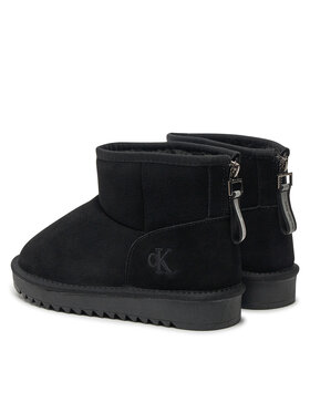 Calvin Klein Jeans Škornji Za Sneg Fur Boot V3A5-81036-0187 D Črna