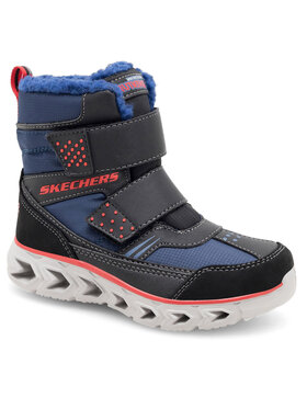 Skechers Skechers Snehule 90588L/NVBK Tmavomodrá