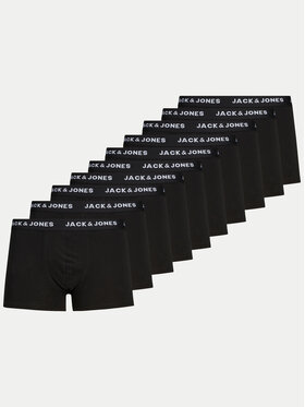 Jack&Jones Jack&Jones 10 db-os boxeralsó szett Solid 12189937 Fekete