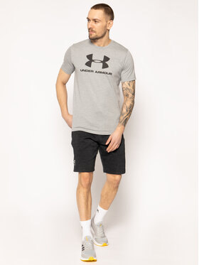 Under Armour Majica Ua Sportstyle Logo 1329590 Siva Regular Fit