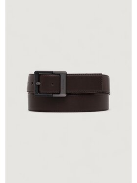 Calvin Klein Calvin Klein Ζώνη Ανδρική CLASSIC BUCKLE BELT 38MM Καφέ