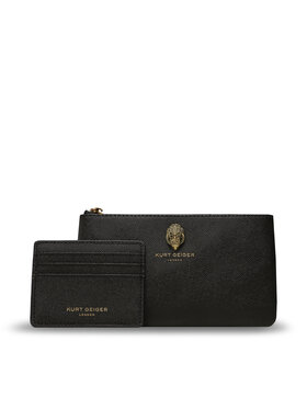 Kurt Geiger Kurt Geiger Голям дамски портфейл 9546100109 Черен