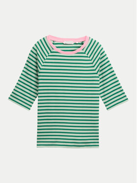 Tom Tailor Denim Tom Tailor Denim T-shirt 1045410 Zelena Regular Fit