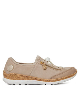 Rieker Rieker Sneakersy N42F1-60 Béžová