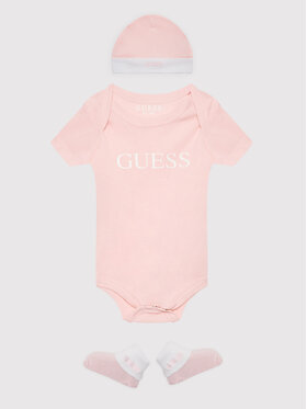 Guess Guess Vaikiškas komplektas H2GW06 KB6A0 Rožinė Regular Fit