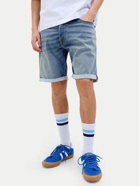 Jack & Jones Jack & Jones Džínové šortky Rick 12269603 Modrá Regular Fit