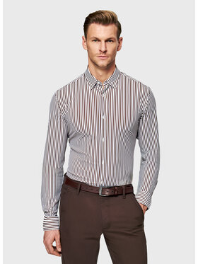 Pako Lorente Pako Lorente Koszula P26SF-1X-065 Brązowy Slim Fit