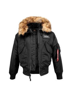 Alpha Industries Alpha Industries Kurtka bomber AI.144103-03-L Czarny Core Fit