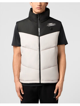 Plein Sport Plein Sport Kamizelka 24003 Beżowy Regular Fit