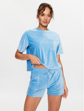 Hunkemöller Hunkemöller Pizsama felső 203212 Kék Comfortable Fit