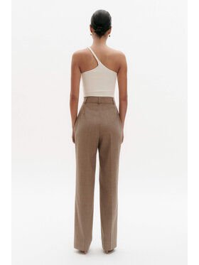 BENU BENU Pantaloni di tessuto Karmelowe Beige Modern Slim Fit