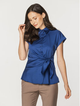 Willsoor Willsoor Koszula 61364 Niebieski Regular Fit