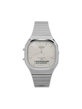 Casio Casio Hodinky Vintage AQ-240E-7A2EF Strieborná