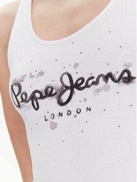 Pepe Jeans Top Ozella PL505474 Bijela Regular Fit