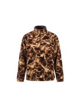Columbia Columbia Polar Timber Crest MTR Printed Fleece Half Zip 2173561256 Brązowy Regular Fit