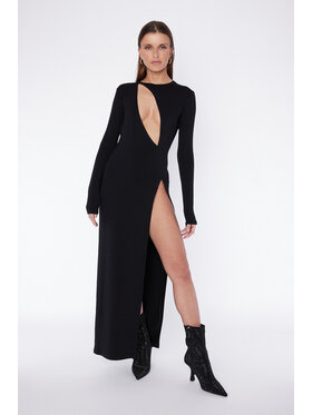RÊVER DE MOI RÊVER DE MOI Sukienka LEONIE DRESS Czarny Slim Fit