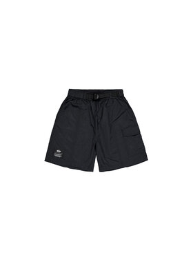 Alpha Industries Alpha Industries Szorty Nylon Cargo Short Czarny Regular Fit