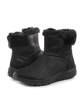 Skechers Skechers Botki ESCAPE PLAN COZY COLLAB Czarny
