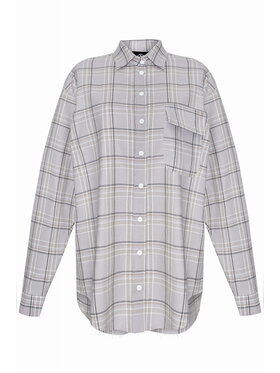 Magda Matyja Magda Matyja Koszula Kelly Shirt Grey Szary Oversize