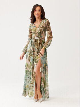 Roco Fashion Roco Fashion Sukienka koktajlowa Alessia Kolorowy Regular Fit