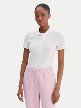 Lacoste Lacoste Polo särk PF5462 Valge Slim Fit