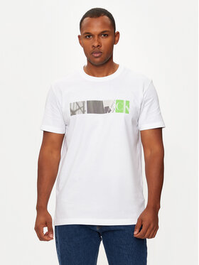 Calvin Klein Jeans Calvin Klein Jeans T-Shirt City Block J30J326865 Biały Regular Fit