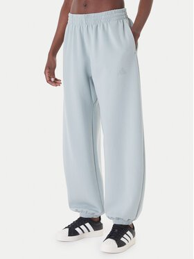 adidas adidas Spodnie dresowe Soft Lux KA7018 Zielony Loose Fit