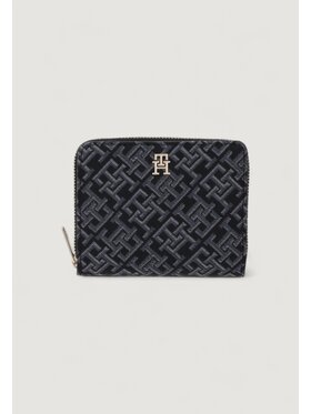 Tommy Hilfiger Tommy Hilfiger Πορτοφόλι TH ICON MED FLAP ZA JACQUARD Μαύρο