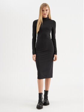 Calvin Klein Jeans Calvin Klein Jeans Kleid für den Alltag J20J221405 Schwarz Slim Fit