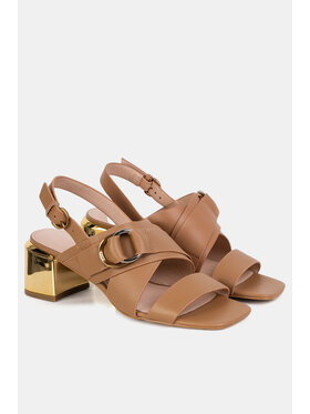 PINKO Pinko Sandály SD0049P001 Hnědá