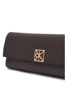 Calvin Klein Calvin Klein Handtasche Emblem Hw Pebble Clutch LV04F3740G Braun