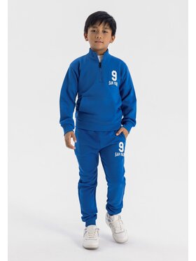 minoti minoti Bluza 23fleece203 Niebieski Regular Fit