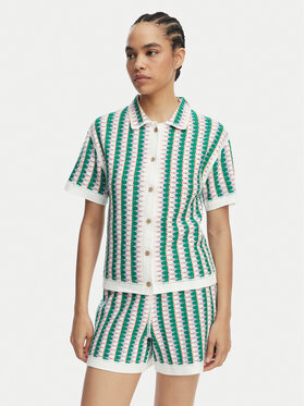 Banana Moon Banana Moon Camicia Avila Bloomday MXN47 Verde Regular Fit