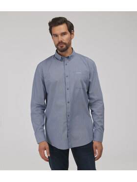 Lee Cooper Lee Cooper Koszula jeansowa LLOYD Niebieski Comfort Fit