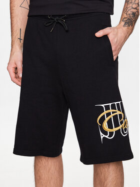 Just Cavalli Just Cavalli Sportshorts 74OBDI07 Schwarz Regular Fit