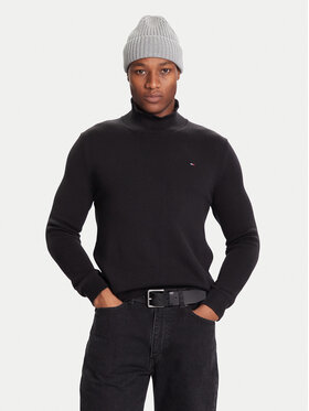 Tommy Jeans Tommy Jeans Rolák DM0DM22096 Čierna Regular Fit