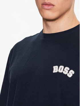 Boss T-shirt 50485065 Tamnoplava Oversize